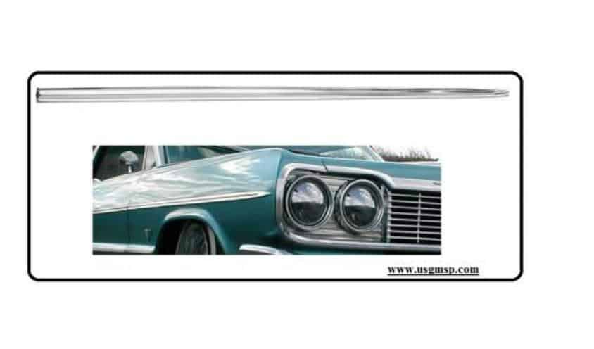 64 Impala Fender Molding (ea)